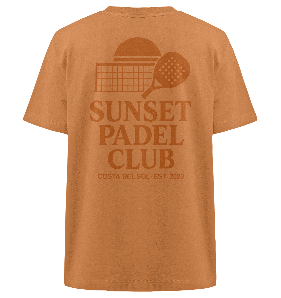 Costa Soul 02 - Sunset Padel Club - Heavy Oversized Organic Shirt