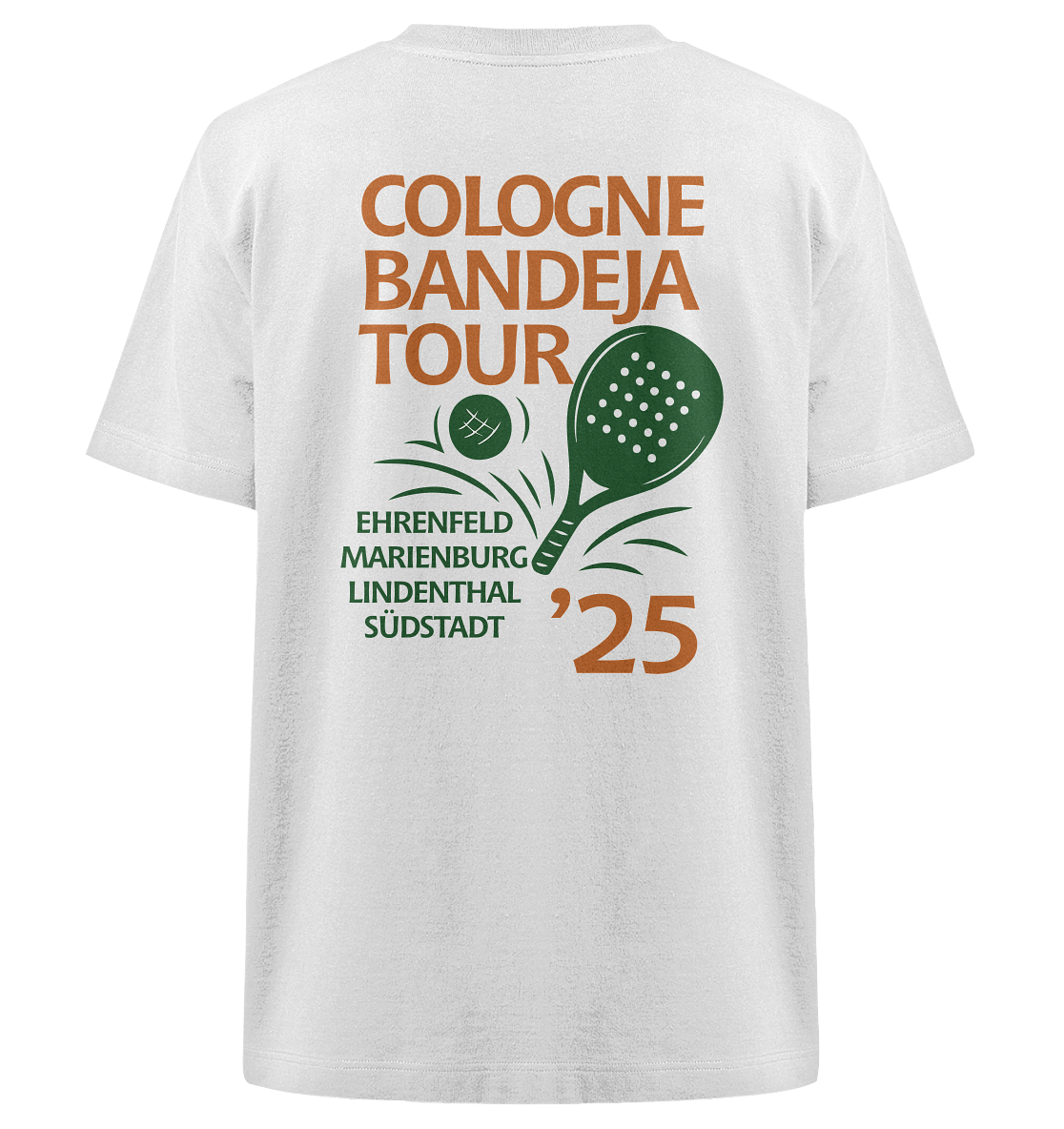 Costa Soul 02 - Cologne Bandeja Tour - Heavy Oversized Organic Shirt