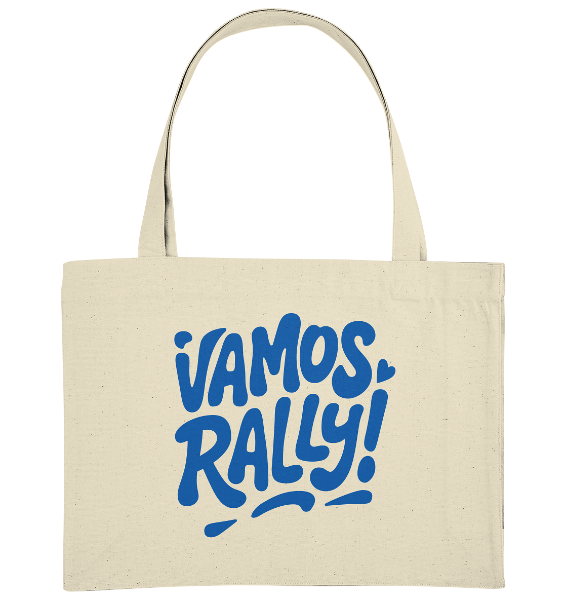 Vamos Rally Tote Bag - Organic Shopping-Bag