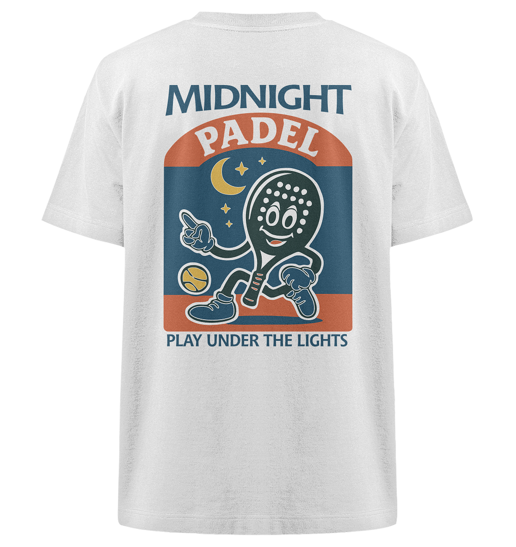 Costa Soul 02 - Midnight Padel - Heavy Oversized Organic Shirt