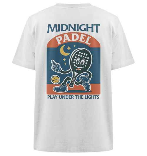 Costa Soul 02 - Midnight Padel - Heavy Oversized Organic Shirt